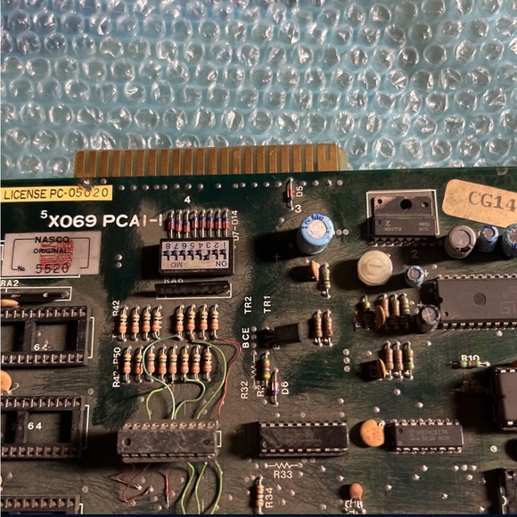 Unknown Sega EPR Arcade Game PCB Board B17 Crowns Golf Rev. A - Picture 6 of 6